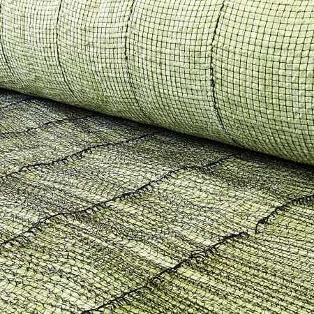 Virmat - Césped rústico antidesgaste geomat 92,25 m2