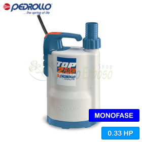 TOP 1 - FLOOR (5m) - 0.33 HP clear water drainage electric pump Pedrollo - 1