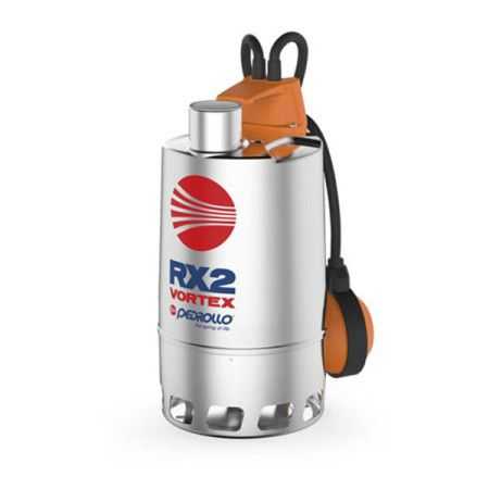 RXm 4/40 - 1 PS VORTEX einphasige Elektropumpe für Schmutzwasser