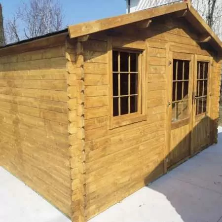 Ines - Shtëpi prej druri prej 14.14 m2