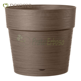 VASO SAVE R camel - Jarrón redondo 24,5 cm camel