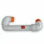 TSJ-15B-12-3-15A - Giunto a 2 snodi sbraccio 30 cm 1 1/2" TSJ-15B-12-3-15A - Giunto a 2 snodi sbraccio 30 cm 1 1/2"