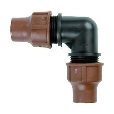 BF-22-Schloss – Winkelstück mit 16-mm-Ringmutter Rain Bird - 1