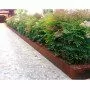 Borde Corten H100 entrelazado simple de 20 m con clavijas Mat - 2