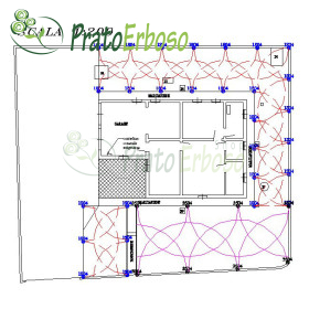 Projekt ujitjeje për lëndina deri në 500 m2