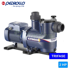 MAGNIFICA 4 - 2 HP three-phase electric pool pump Pedrollo - 1