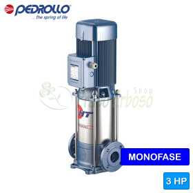 HTm 5/6 - 3 HP single-phase vertical multistage electric pump