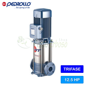 HT 15/6 - 12.5 HP three-phase vertical multistage electric pump Pedrollo - 1