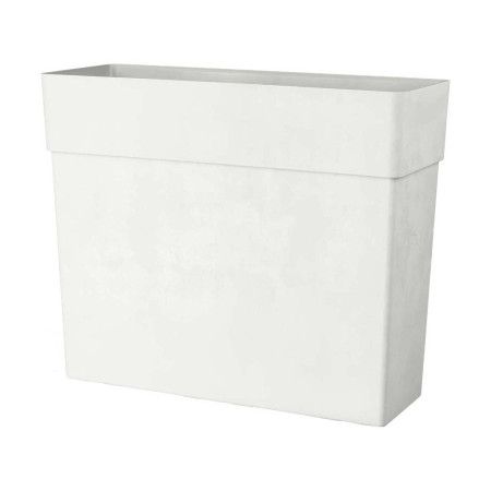 FENCE LIKE R blanc - Vase boîte blanche 78 cm