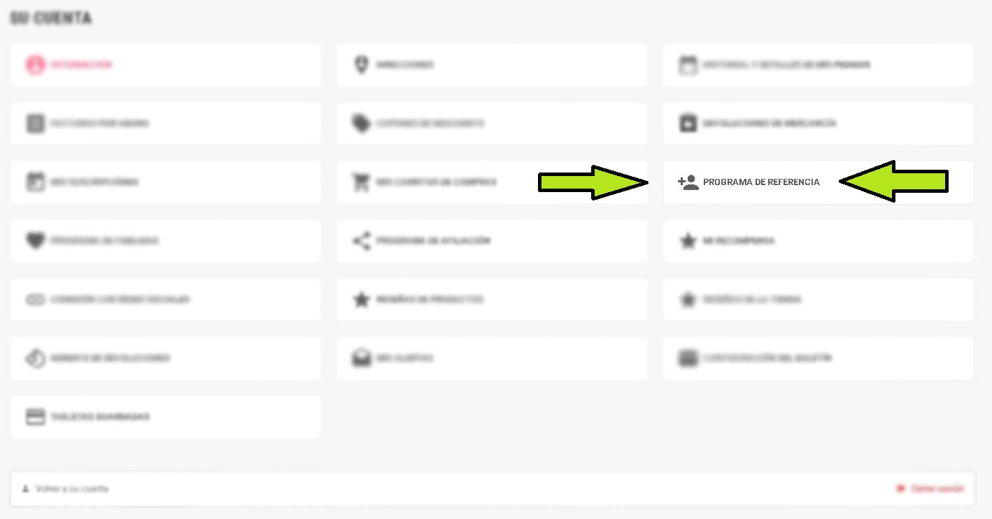 Programa de informes de cuenta