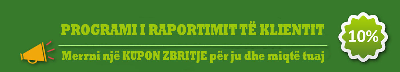 Programi i Raportimit të Konsumatorëve Dyqani Prato Erboso