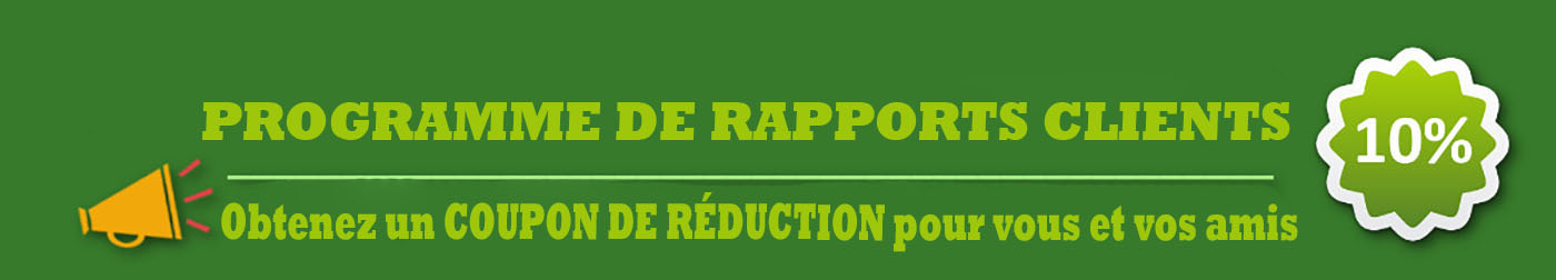 Programme de rapport client Prato Erboso Shop