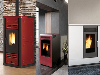 Ventilated, ducted and hydro pellet stove: the differences.